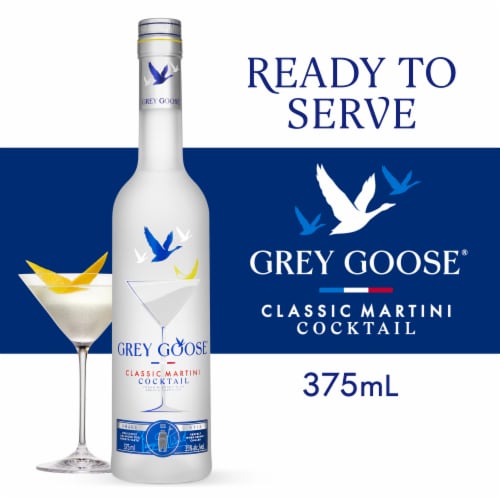GREY GOOSE® Classic Martini Cocktail Ready to Serve Perspective: front
