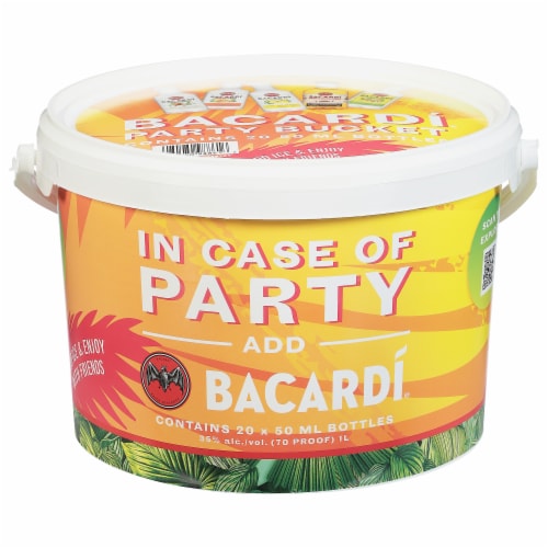 Bacardi® Variety Party Bucket, 20 ct / 50 mL - Kroger