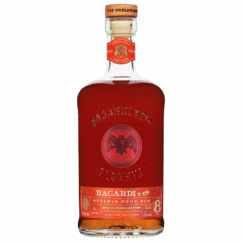 Bacardi Reserva Ocho Rum Perspective: front
