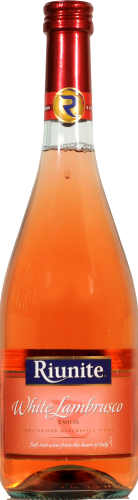 Riunite White Lambrusco Perspective: front