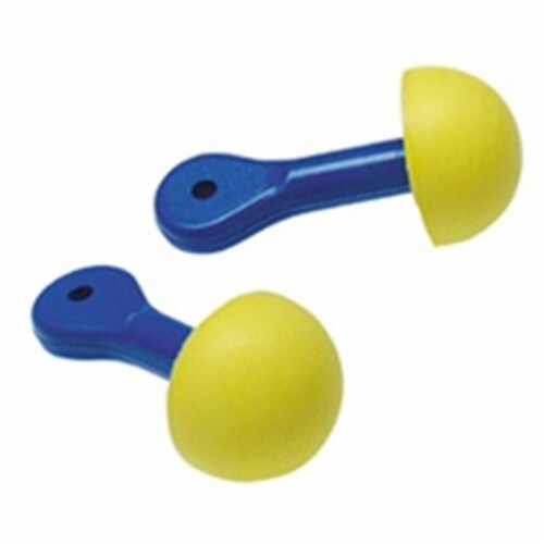 EAR 247-321-2100 Express Pod Plugs, Yellow Perspective: front