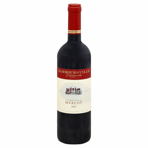 Barboursville Vineyards Virginia Merlot Perspective: front