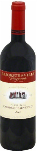 Barboursville Vineyards Virginia Cabernet Sauvignon Perspective: front