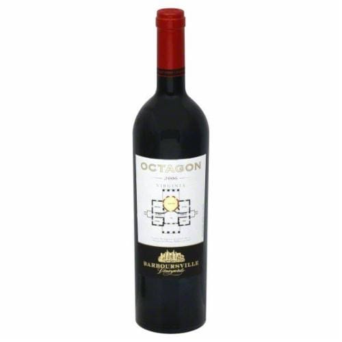 Barboursville Octagon Red Blends Perspective: front