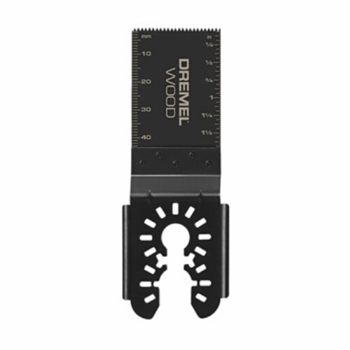 Dremel 1-5/8 in. Carbon Steel Universal Wood Flush Cut Blade 1 pk - Total Qty: 1 Perspective: front