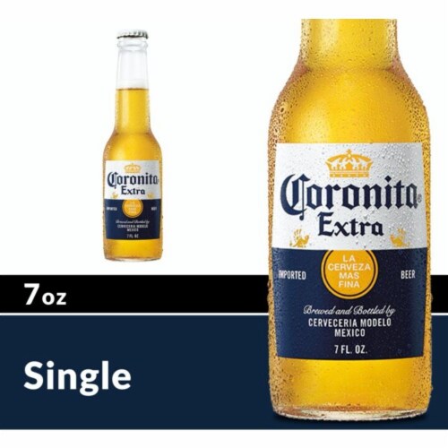 Corona Extra Coronita Lager Mexican Beer Perspective: front