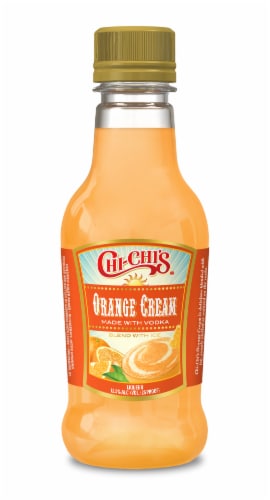 Chi-Chi's Orange Cream Liqueur Ready to Drink Cocktail Perspective: front