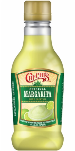 Chi-Chi's Margarita Wine Ready to Drink Cocktail Single Bottle Perspective: front