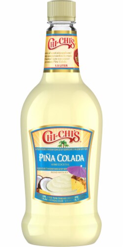 Chi-Chi's Pina Colada Wine Ready to Drink Cocktail Single Bottle Perspective: front