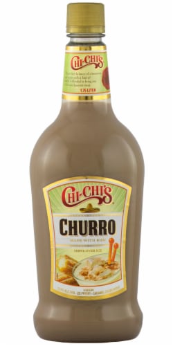 Chi-Chi's Churro Rum Ready to Drink Cocktail Single Bottle Perspective: front