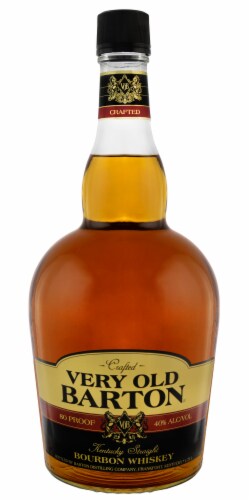 Very Old Barton Kentucky Straight Bourbon Whiskey Perspective: front