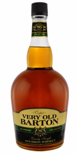 Very Old Barton Kentucky Straight Bourbon Whiskey Perspective: front