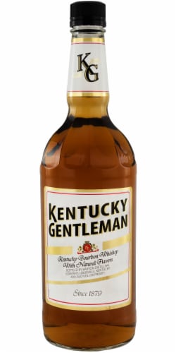 Kentucky Gentlemen Kentucky Bourbon Whiskey Perspective: front