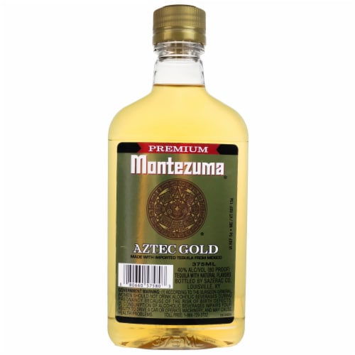 Montezuma® Aztec Gold Tequila Perspective: front