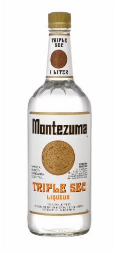 Montezuma® Triple Sec Liqueur Perspective: front