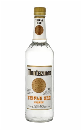 Montezuma Triple Sec Liqueur Perspective: front