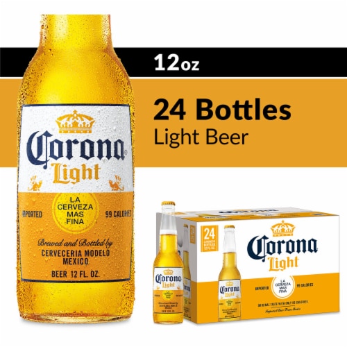 12 oz Clear Beer Bottle with Crown Finish (Clear Case of 24