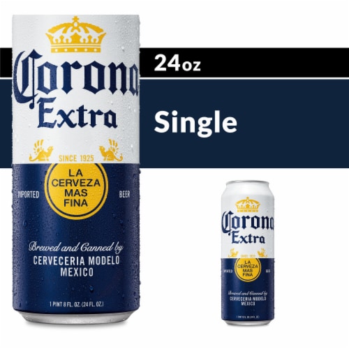 Corona Extra Mexican Lager Import Beer Perspective: front