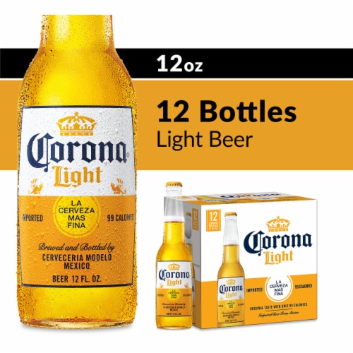 Corona Light Mexican Lager Light Beer Perspective: front