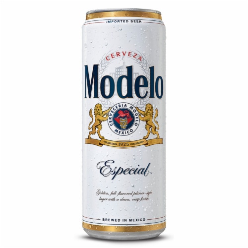 Modelo Especial Lager Mexican Beer Perspective: front