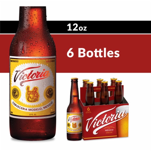 Victoria Amber Lager Mexican Beer Perspective: front