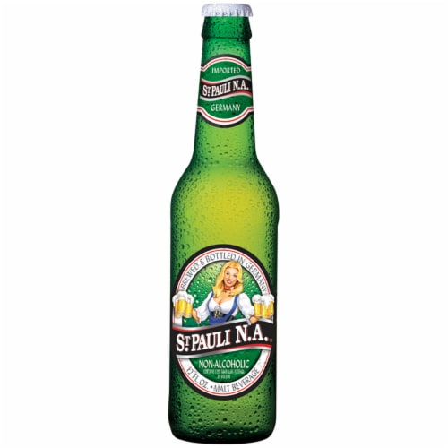 St. Pauli Girl Non Alcoholic Malt Beverage Perspective: front