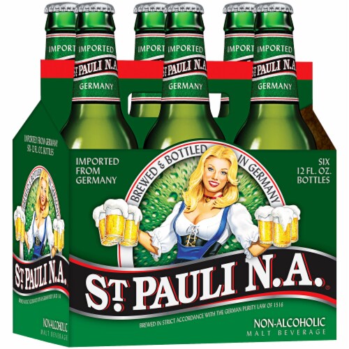 St. Pauli Girl Non-Alcoholic Pilsner Perspective: front