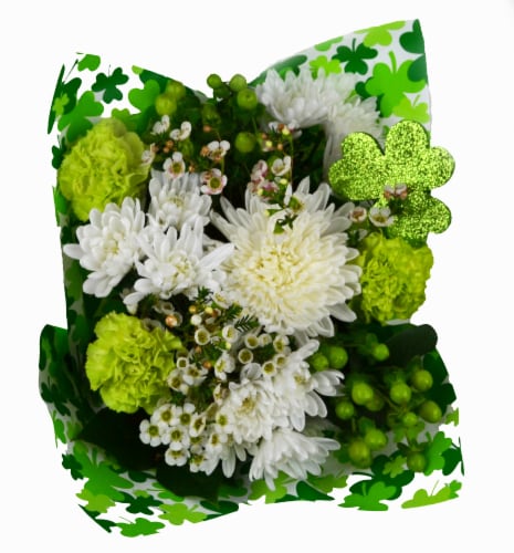 Shamrock Bouquet Perspective: front