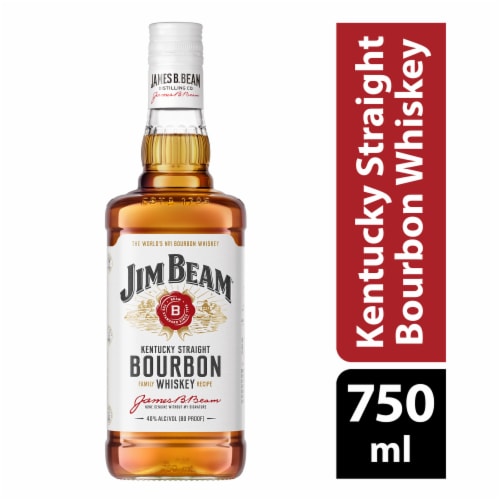 Jim Beam Kentucky Straight Bourbon Whiskey, 750 ml - QFC