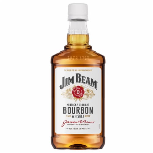 Jim Beam Bourbon Whiskey Perspective: front