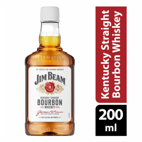Jim Beam Bourbon Whiskey Perspective: front