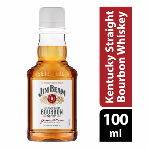 Jim Beam Bourbon Whiskey Perspective: front