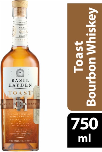 Basil Hayden Toast Kentucky Straight Bourbon Whiskey Perspective: front