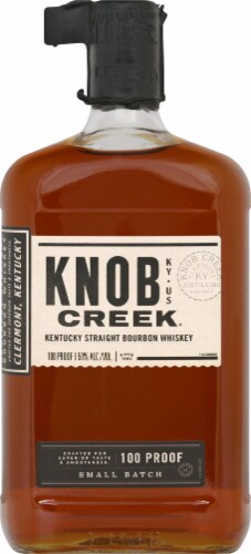 Knob Creek Small Batch Kentucky Straight Bourbon Whiskey Perspective: front