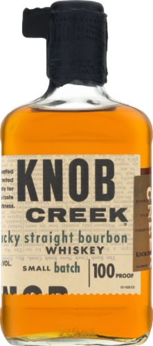 Knob Creek Small Batch Kentucky Straight Bourbon Whiskey Perspective: front