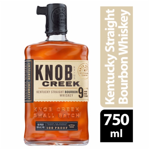Knob Creek Kentucky Straight Bourbon Whiskey Perspective: front