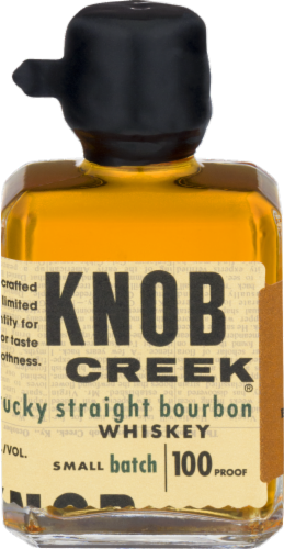 Knob Creek Small Batch Kentucky Straight Bourbon Whiskey Perspective: front