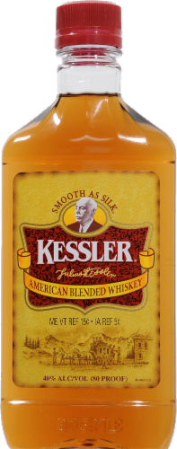 Kessler American Blended Whiskey Perspective: front