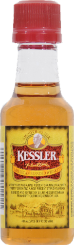 Kessler American Blended Whiskey Perspective: front