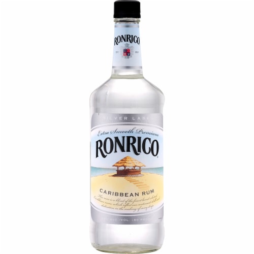 Ronrico® Silver White Rum Perspective: front