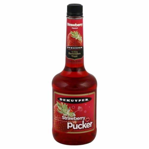 DeKuyper Strawberry Pucker Perspective: front