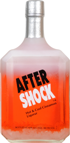 Aftershock Cinnamon Liqueur Perspective: front