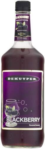 DeKuyper Blackberry Flavored Brandy Perspective: front