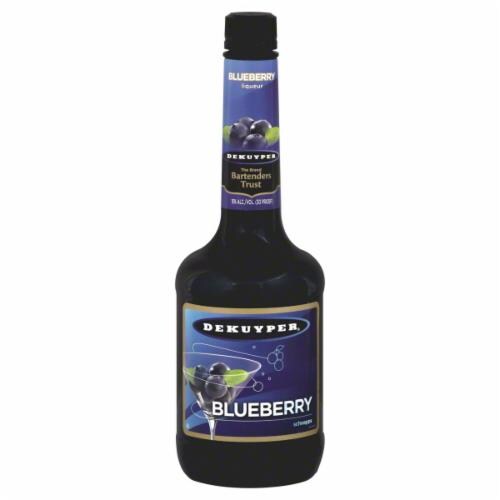 DeKuyper Blueberry Schnapps Perspective: front