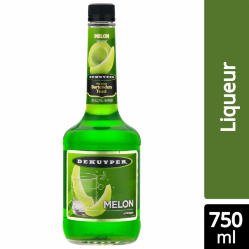 DeKuyper® Melon Schnapps Liqueur Perspective: front