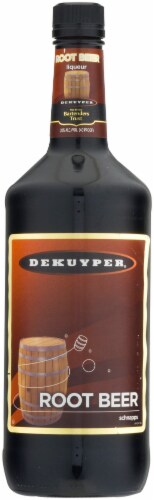 DeKuyper Root Beer Schnapps Liqueur Perspective: front