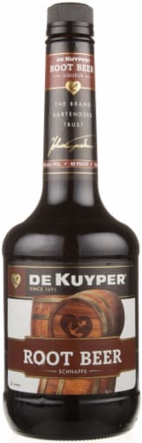 DeKuyper Root Beer Schnapps Liqueur Perspective: front