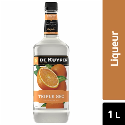 DeKuyper® Triple Sec Liqueur Perspective: front