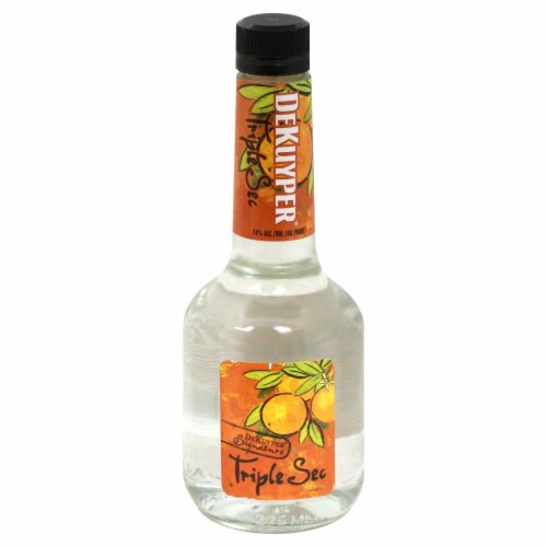 DeKuyper Triple Sec Liqueur Perspective: front