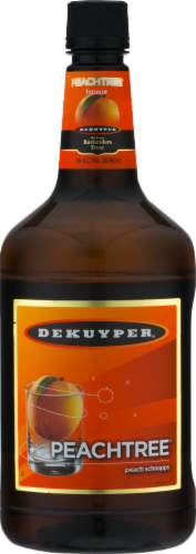 DeKuyper Peachtree Schnapps Liqueur Perspective: front